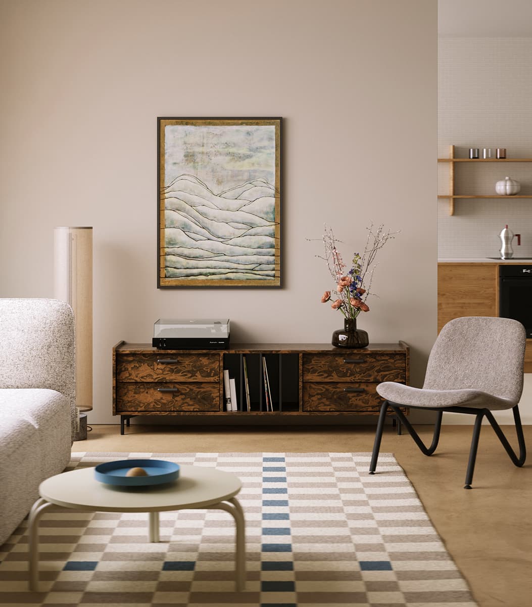 Interior amenajat pentru comunitatea DezyCreators